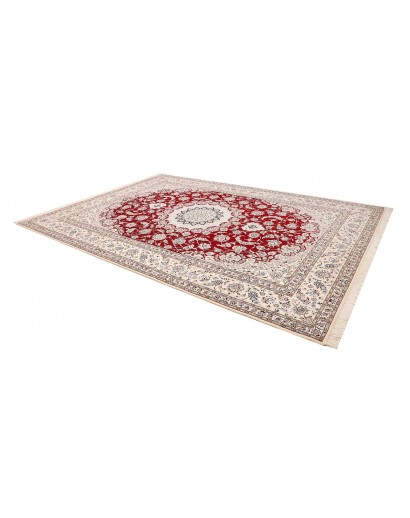 Tappeto Nain 9La Persia bianco grigio 250x358