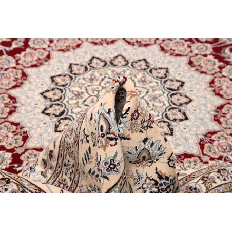 Tappeto Nain 9La Persia bianco grigio 250x358
