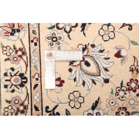 Tappeto Nain 9La Persia bianco grigio 250x358