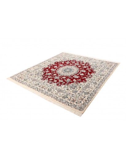 Tappeto Nain 9La Persia bianco grigio 195x205