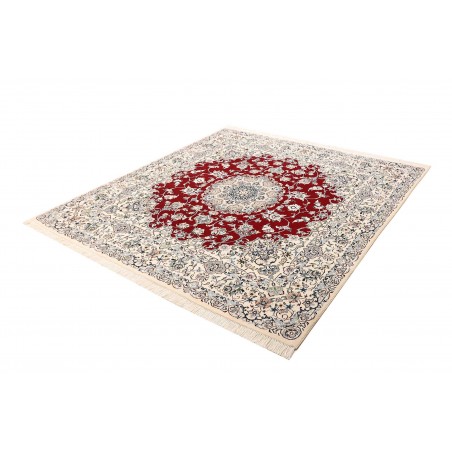 Tappeto Nain 9La Persia bianco grigio 195x205