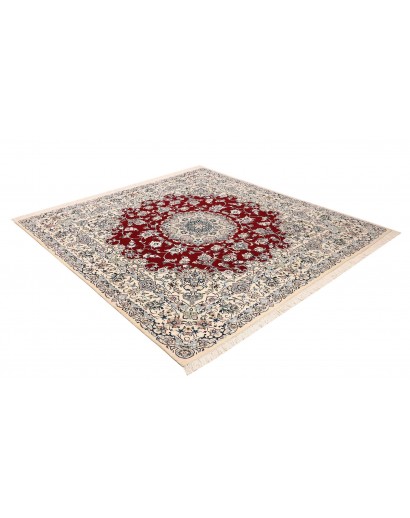 Tappeto Nain 9La Persia bianco grigio 195x205