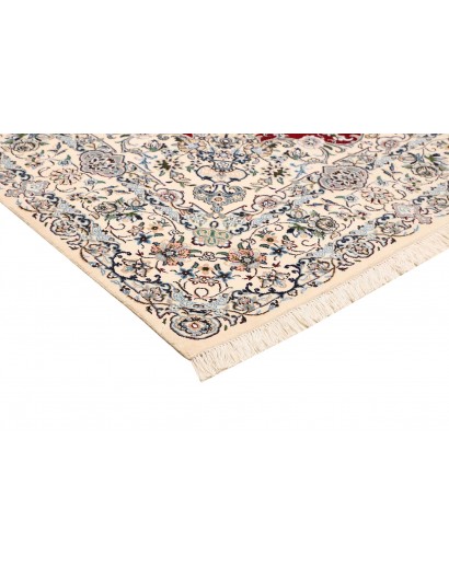 Tappeto Nain 9La Persia bianco grigio 195x205