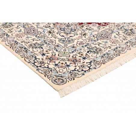Tappeto Nain 9La Persia bianco grigio 195x205