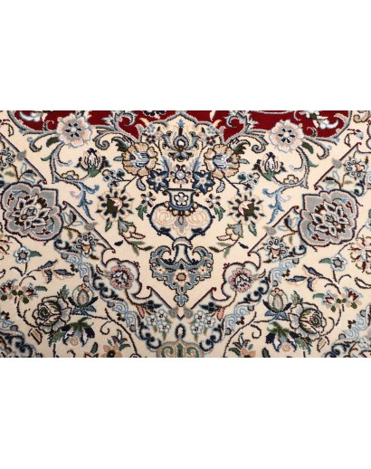 Tappeto Nain 9La Persia bianco grigio 195x205