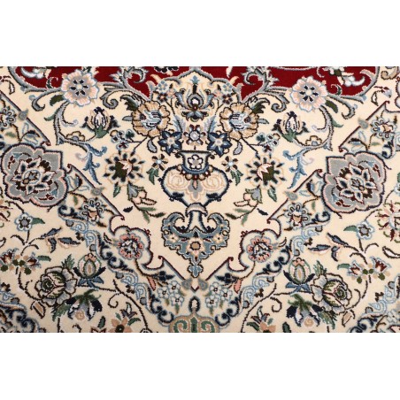 Tappeto Nain 9La Persia bianco grigio 195x205