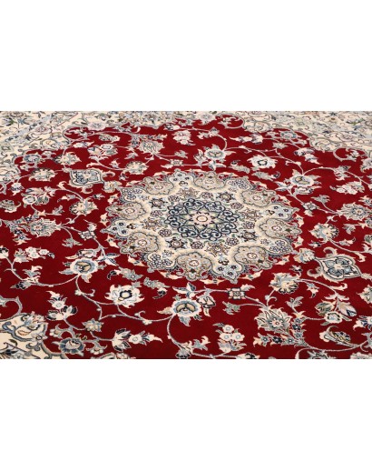 Tappeto Nain 9La Persia bianco grigio 195x205