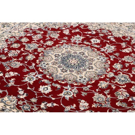 Tappeto Nain 9La Persia bianco grigio 195x205