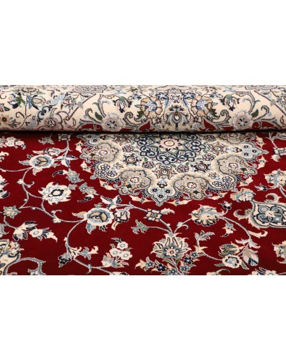 Tappeto Nain 9La Persia bianco grigio 195x205
