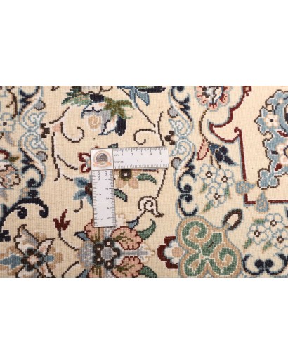 Tappeto Nain 9La Persia bianco grigio 195x205