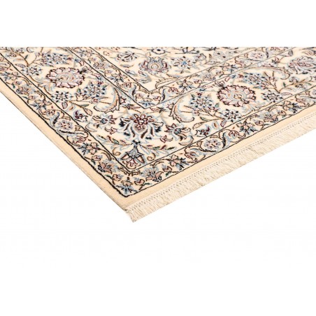 Tappeto Nain 9La Persia bianco grigio 215x210