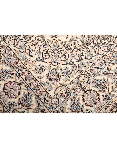 Tappeto Nain 9La Persia bianco grigio 215x210