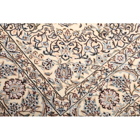 Tappeto Nain 9La Persia bianco grigio 215x210