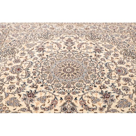 Tappeto Nain 9La Persia bianco grigio 215x210