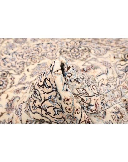 Tappeto Nain 9La Persia bianco grigio 215x210
