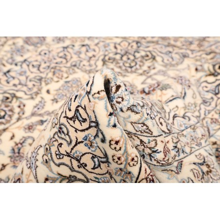 Tappeto Nain 9La Persia bianco grigio 215x210
