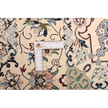 Tappeto Nain 9La Persia bianco grigio 215x210
