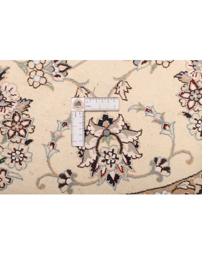 Tappeto Nain 9La Persia bianco grigio 205x205