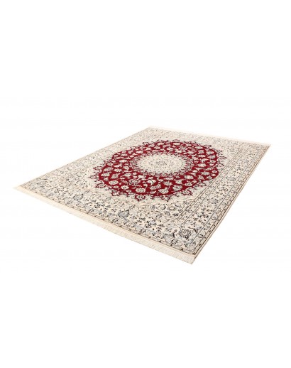 Tappeto Nain 9La Persia bianco grigio 208x262