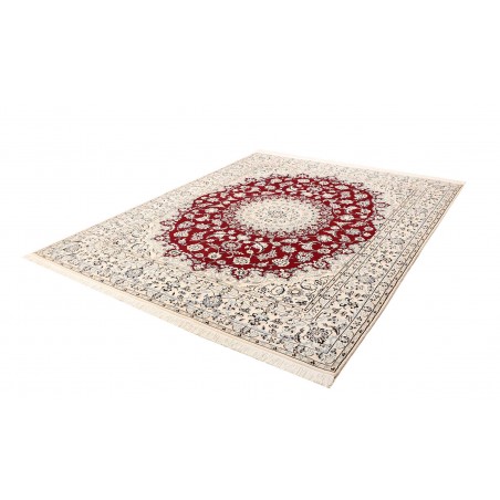 Tappeto Nain 9La Persia bianco grigio 208x262