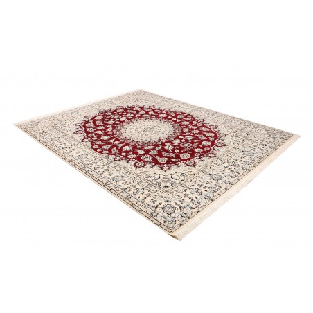 Tappeto Nain 9La Persia bianco grigio 208x262