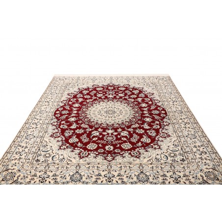 Tappeto Nain 9La Persia bianco grigio 208x262