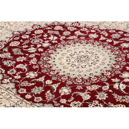 Tappeto Nain 9La Persia bianco grigio 208x262