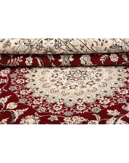 Tappeto Nain 9La Persia bianco grigio 208x262