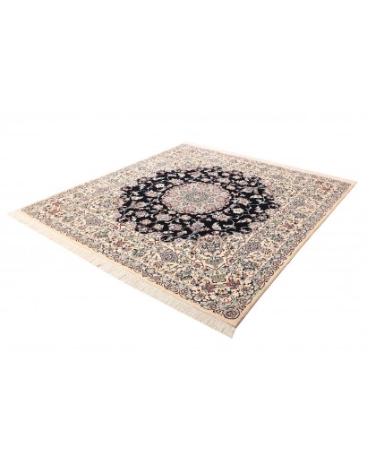 Tappeto Nain 9La Persia bianco 197x207