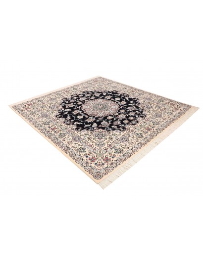 Tappeto Nain 9La Persia bianco 197x207