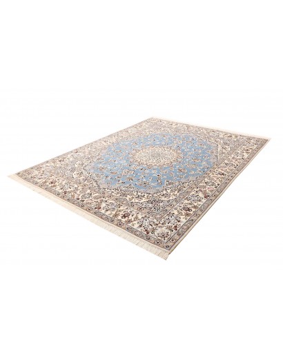 Tappeto Nain 9La Persia bianco grigio 197x245