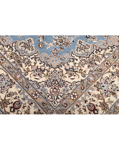 Tappeto Nain 9La Persia bianco grigio 197x245