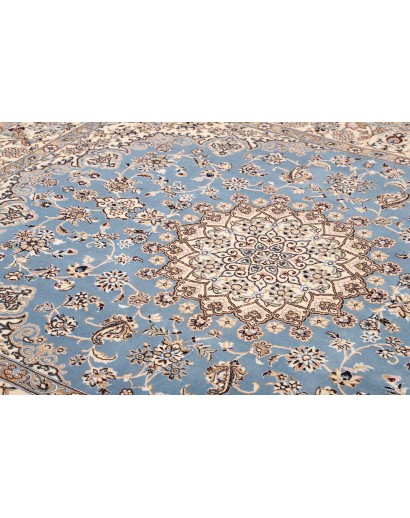 Tappeto Nain 9La Persia bianco grigio 197x245