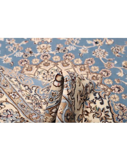 Tappeto Nain 9La Persia bianco grigio 197x245