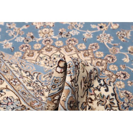 Tappeto Nain 9La Persia bianco grigio 197x245