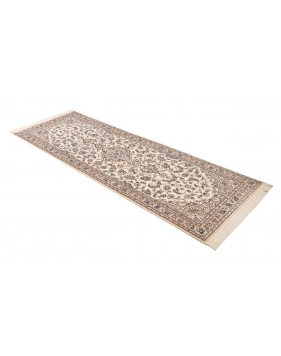 Tappeto Nain 6La Persia bianco grigio 79x220