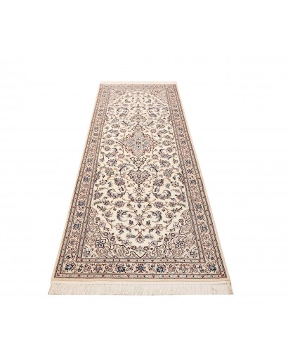 Tappeto Nain 6La Persia bianco grigio 79x220
