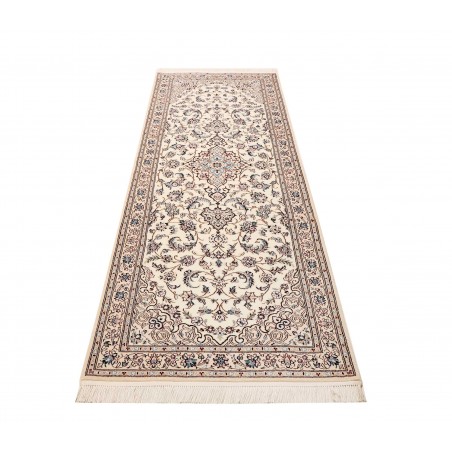 Tappeto Nain 6La Persia bianco grigio 79x220