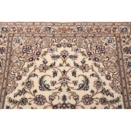 Tappeto Nain 6La Persia bianco grigio 79x220