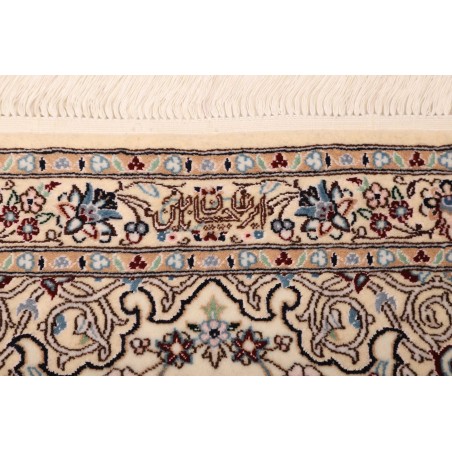 Tappeto Nain 6La Persia bianco grigio 79x220