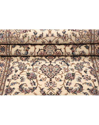 Tappeto Nain 6La Persia bianco grigio 79x220