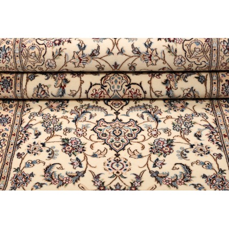 Tappeto Nain 6La Persia bianco grigio 79x220
