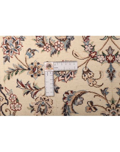 Tappeto Nain 6La Persia bianco grigio 79x220