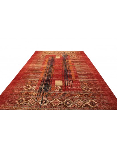 Tappeto Siva Pakistan marrone 266x360