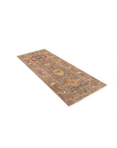 Tappeto Tribal Pakistan marrone 76x202