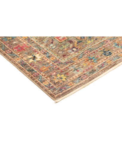 Tappeto Tribal Pakistan marrone 76x202