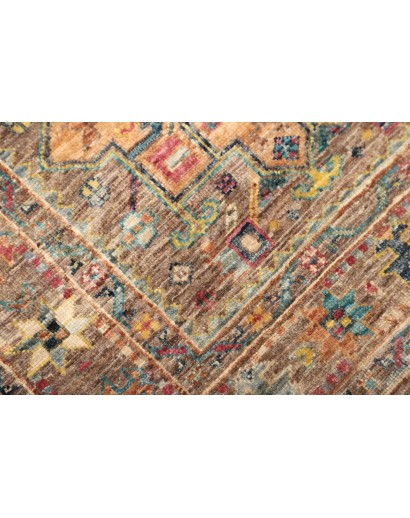 Tappeto Tribal Pakistan marrone 76x202