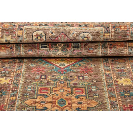 Tappeto Tribal Pakistan marrone 76x202