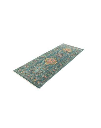 Tappeto Tribal Pakistan grigio marrone 78x202