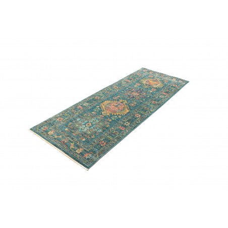 Tappeto Tribal Pakistan grigio marrone 78x202